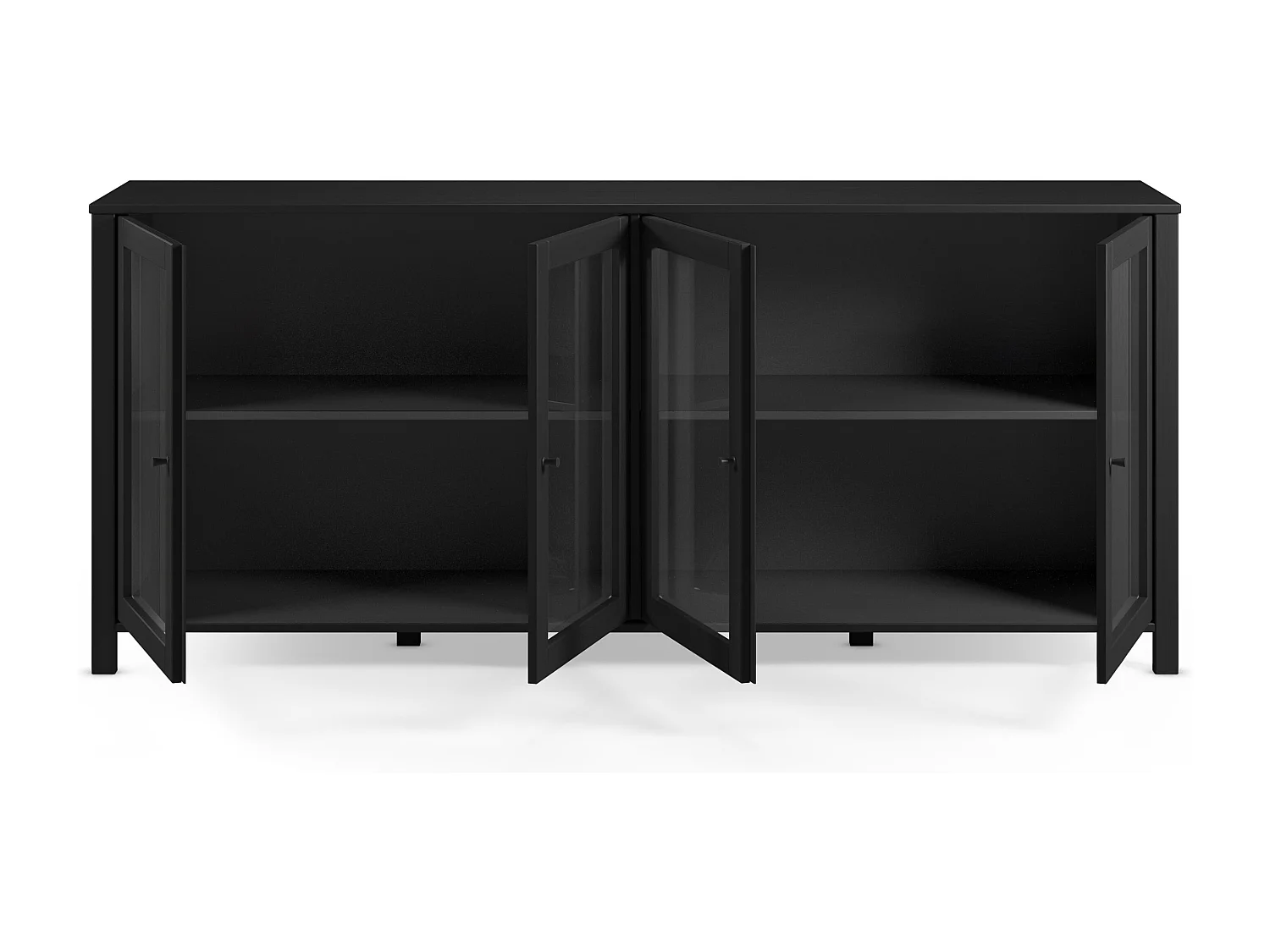 Buffet en pin 4 portes 186x80 cm