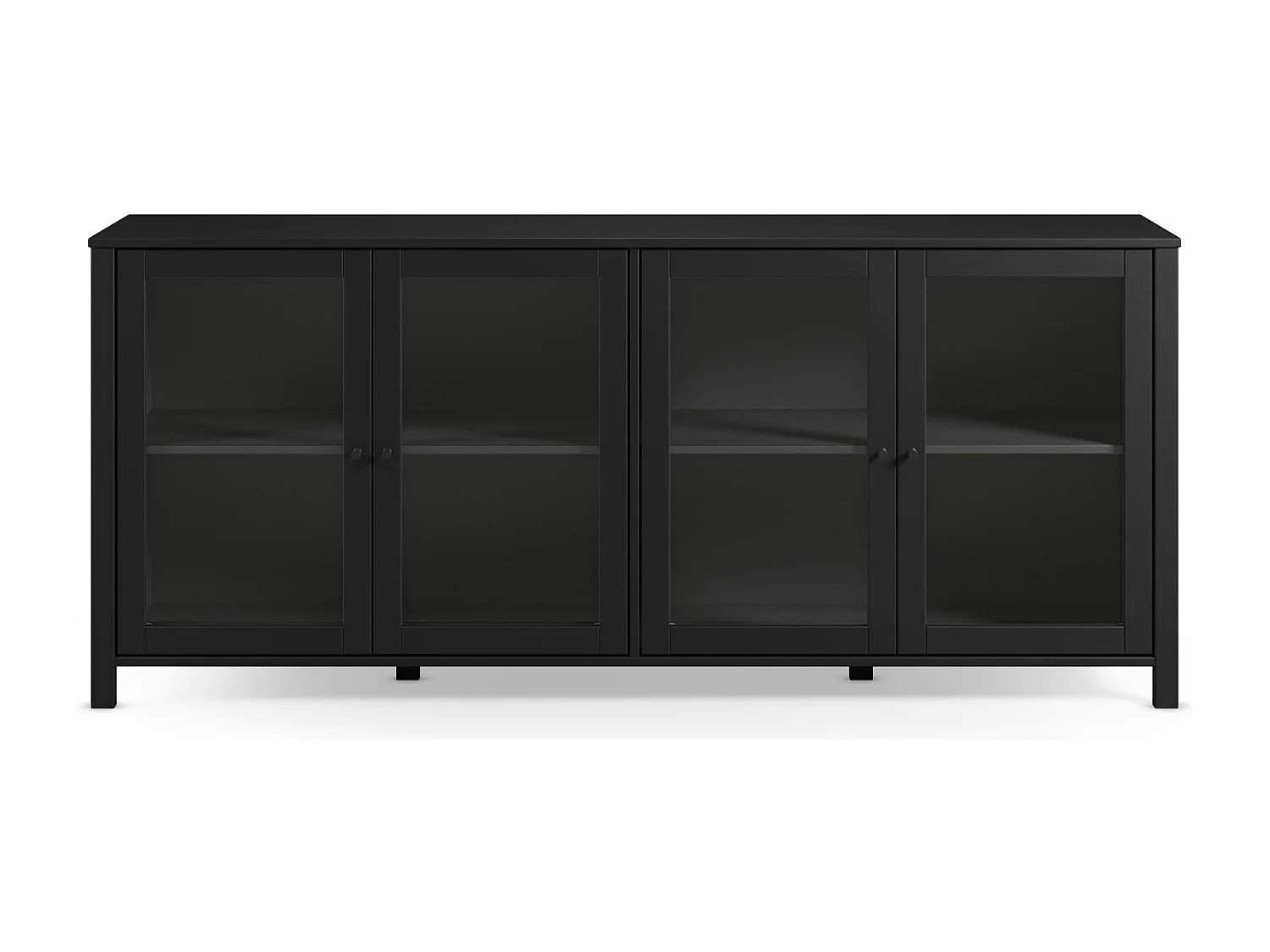 Buffet en pin 4 portes 186x80 cm