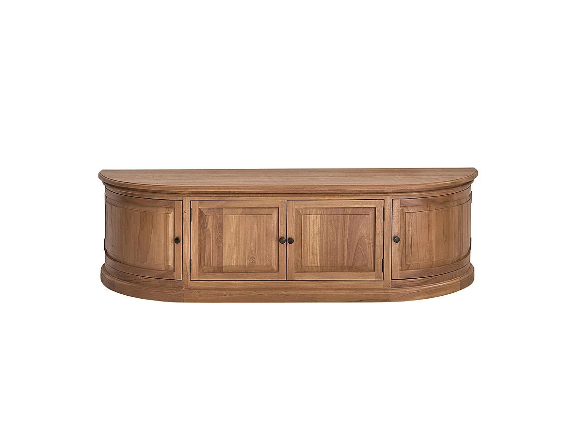 Mueble de TV de teca de 160 cm