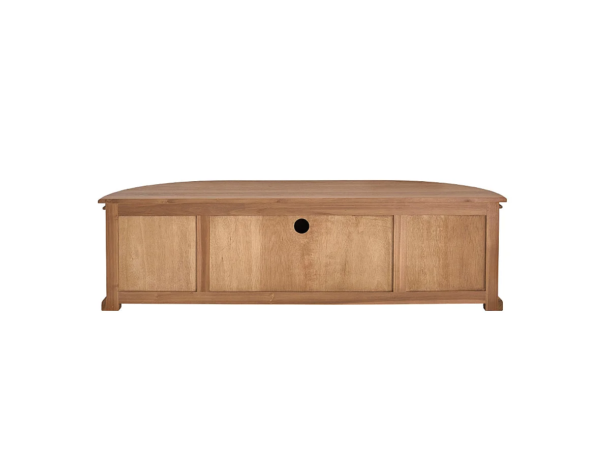 Mueble de TV de teca de 160 cm