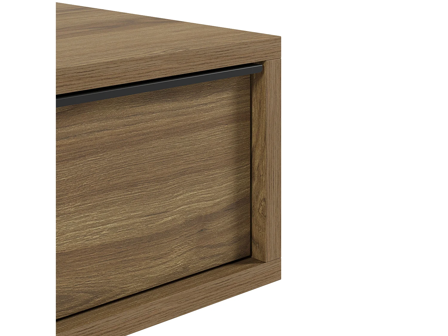 Hängender Nachttisch 1 Schublade 42x20 cm