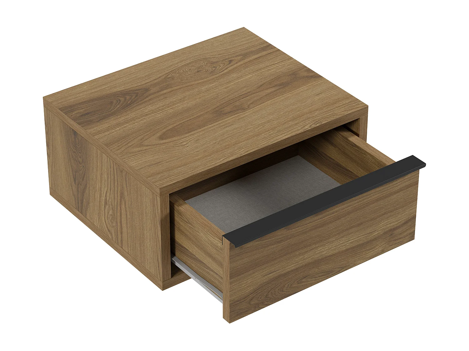 Hängender Nachttisch 1 Schublade 42x20 cm