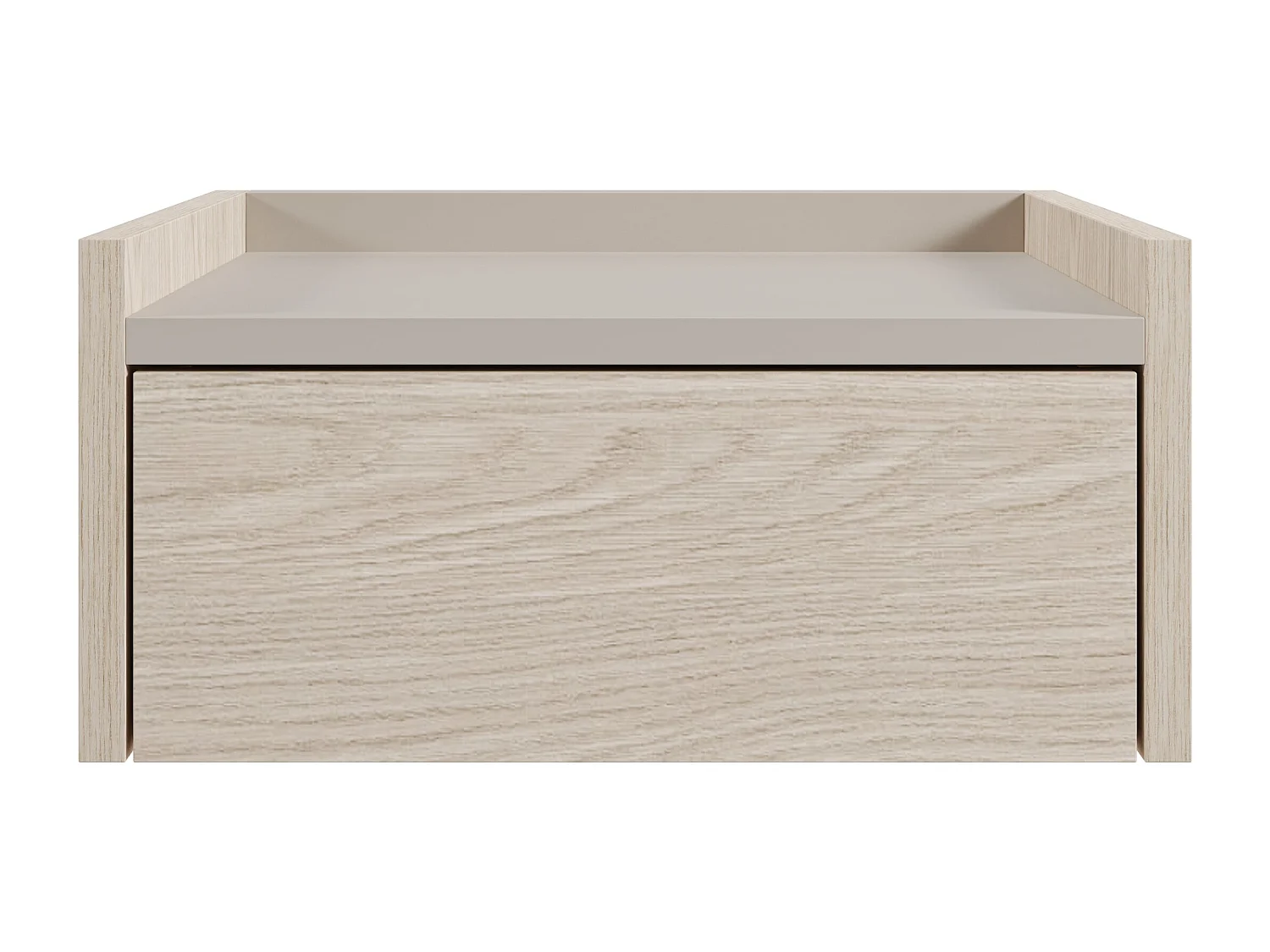 Hängender Nachttisch mit einer Schublade 36x46 cm