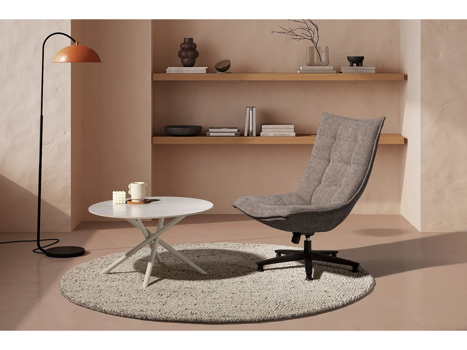 Conjunto de 4 cadeiras de tecido, 52x85 cm