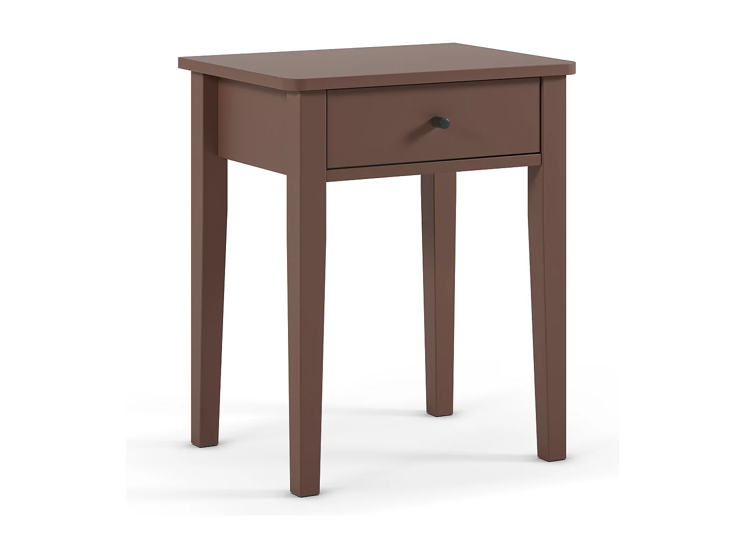 Nachttisch aus Kiefernholz einer Schublade 36x46 cm