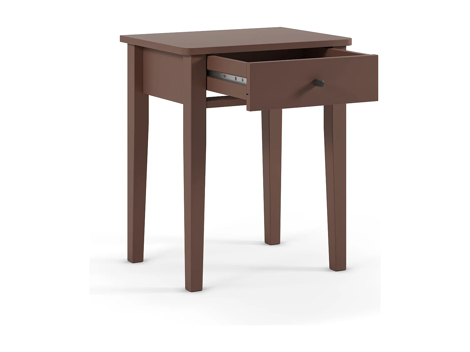 Nachttisch aus Kiefernholz einer Schublade 36x46 cm