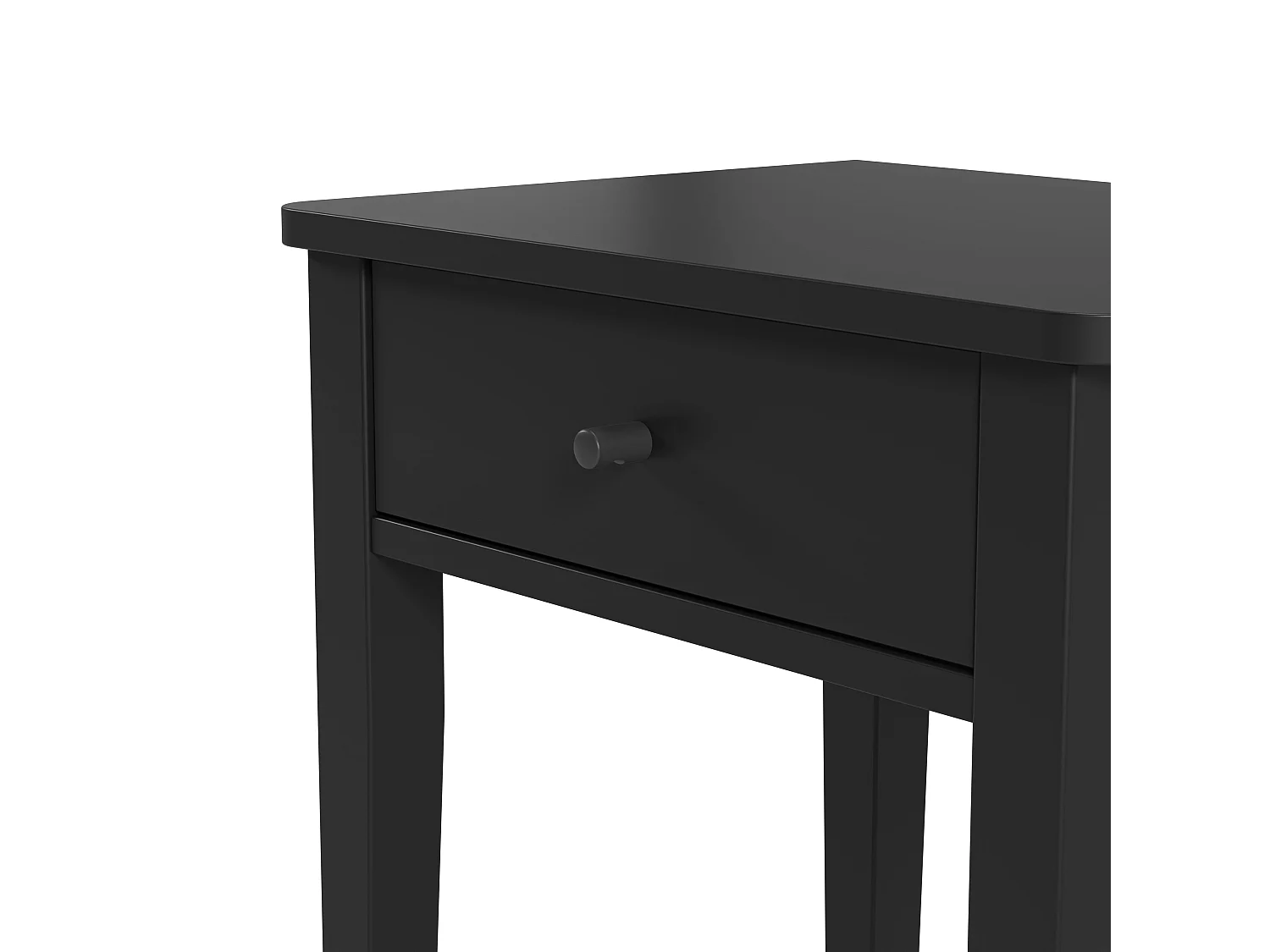 Nachttisch aus Kiefernholz einer Schublade 36x46 cm