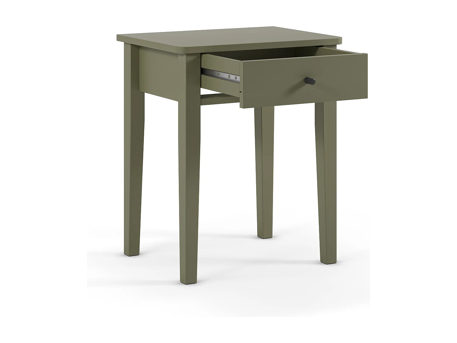 Nachttisch aus Kiefernholz einer Schublade 36x46 cm