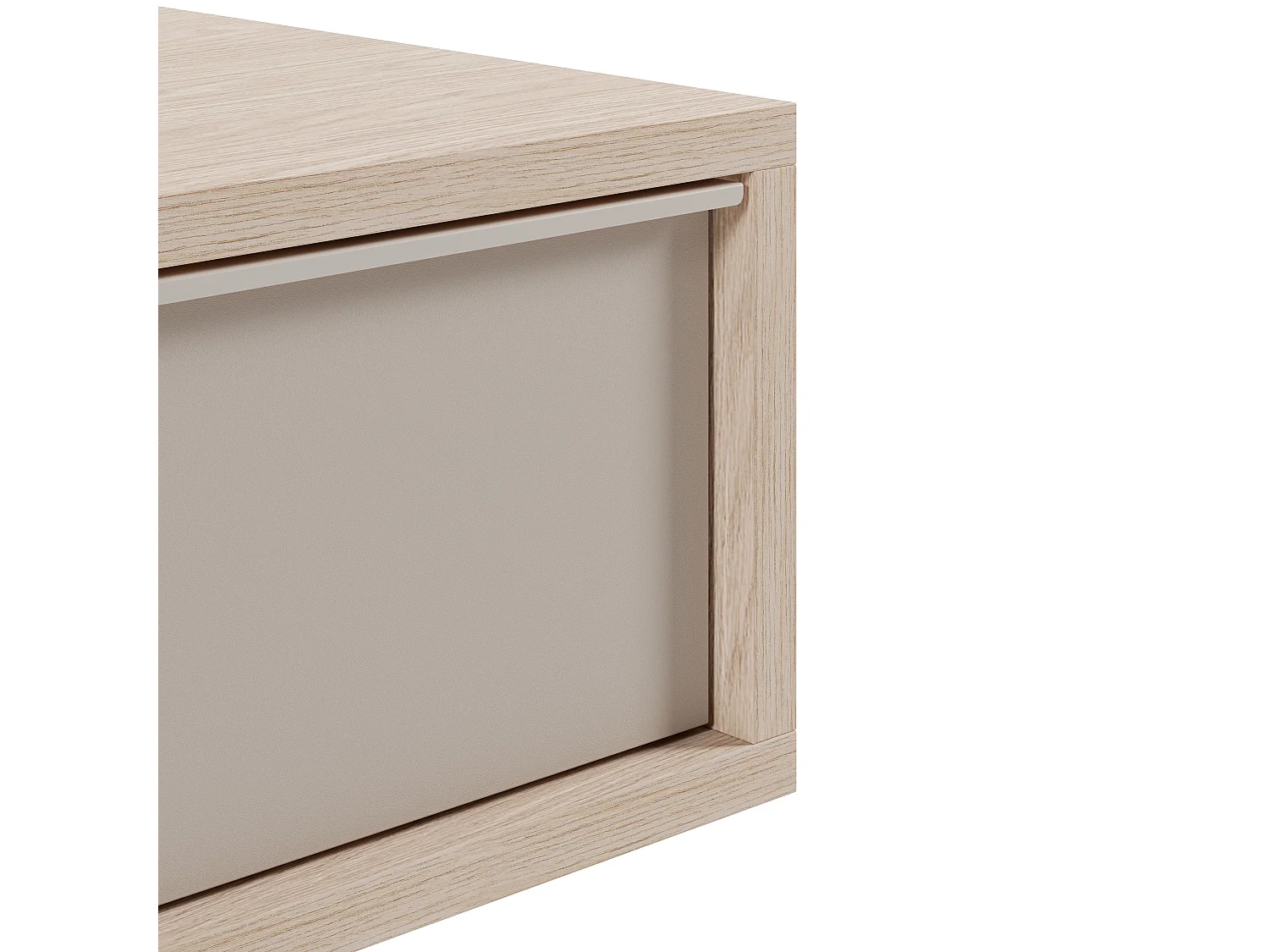 Hängender Nachttisch 1 Schublade 42x20 cm