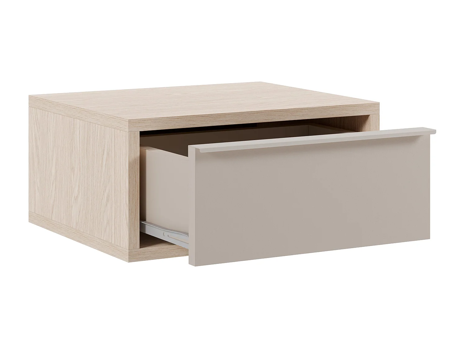 Hängender Nachttisch 1 Schublade 42x20 cm