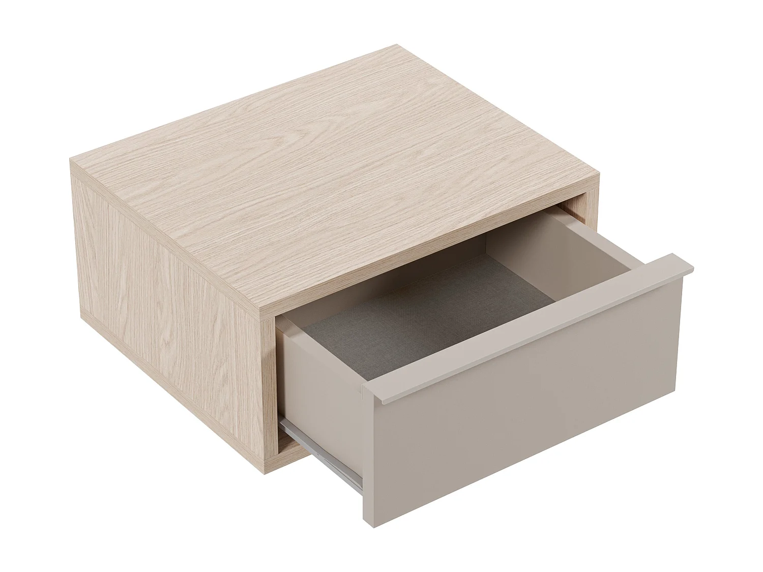 Hängender Nachttisch 1 Schublade 42x20 cm