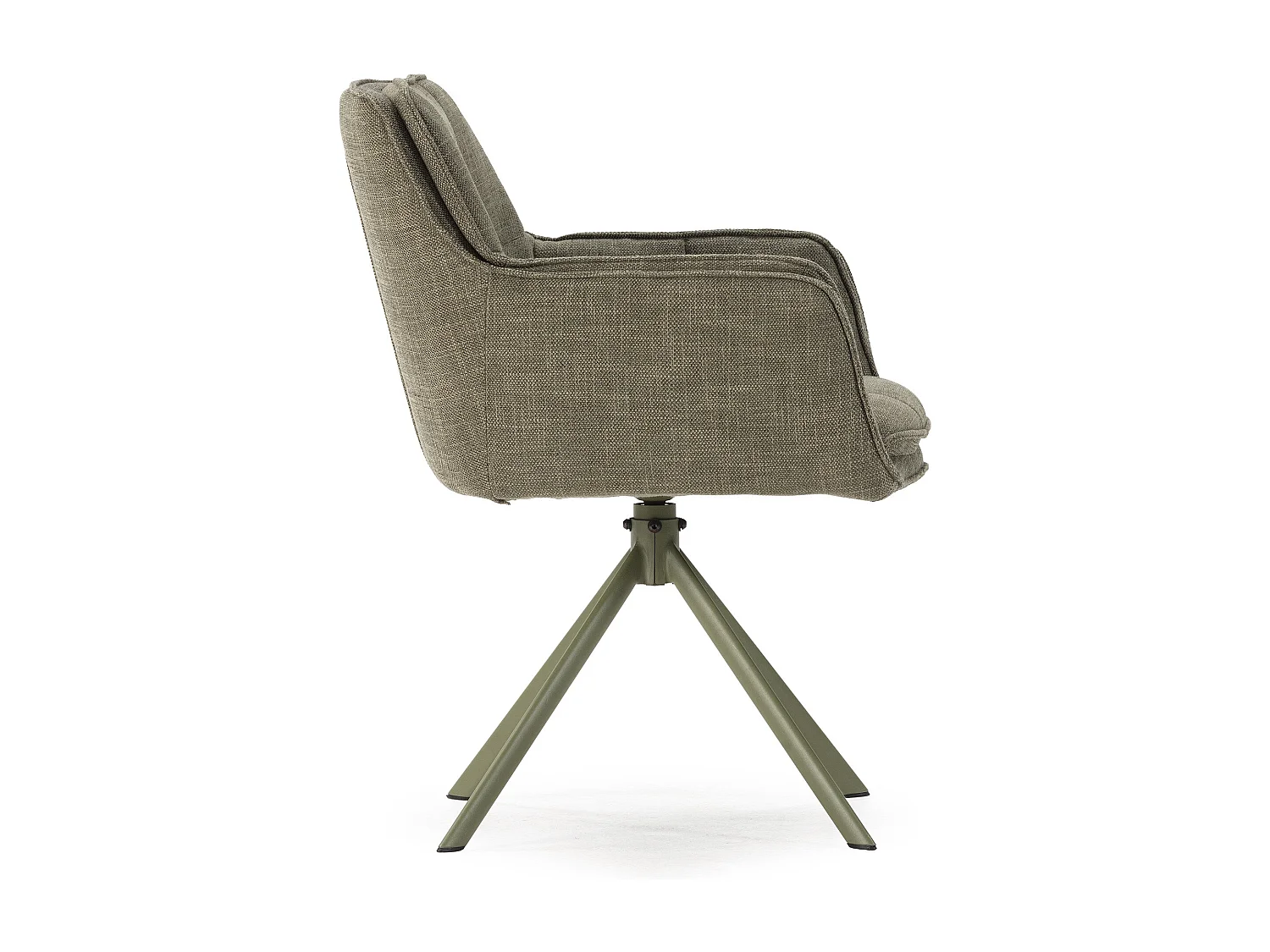 Ensemble de 2 fauteuils pivotants 67x84 cm