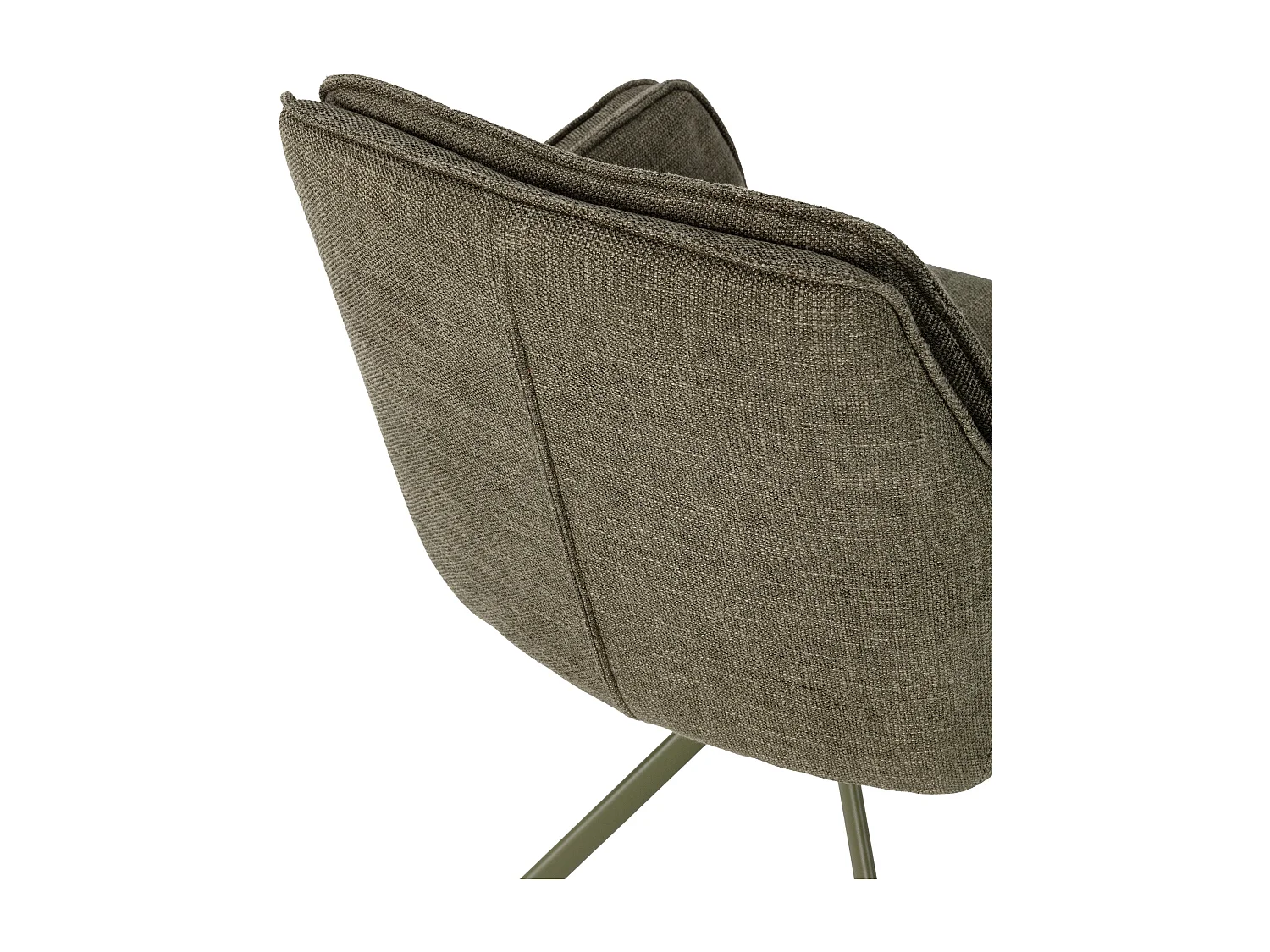 Ensemble de 2 fauteuils pivotants 67x84 cm