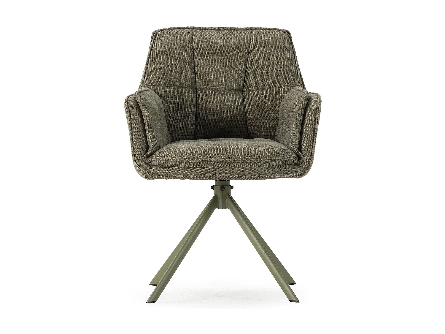 Ensemble de 2 fauteuils pivotants 67x84 cm