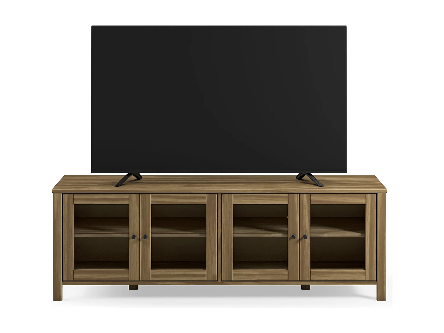 4-türiger TV-Schrank Kiefernholz 150x50 cm