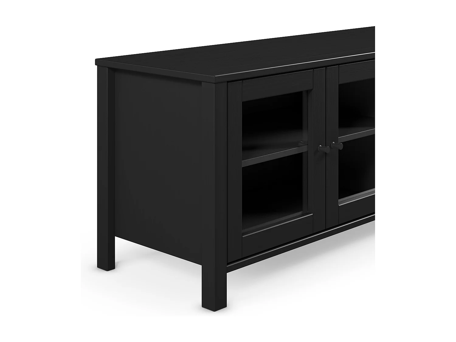 4-türiger TV-Schrank Kiefernholz 150x50 cm