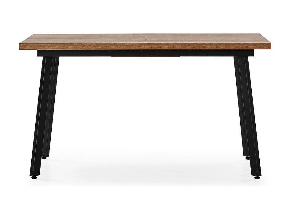 Table à manger extensible de 138 à 178 cm effet chêne foncé - IRMA