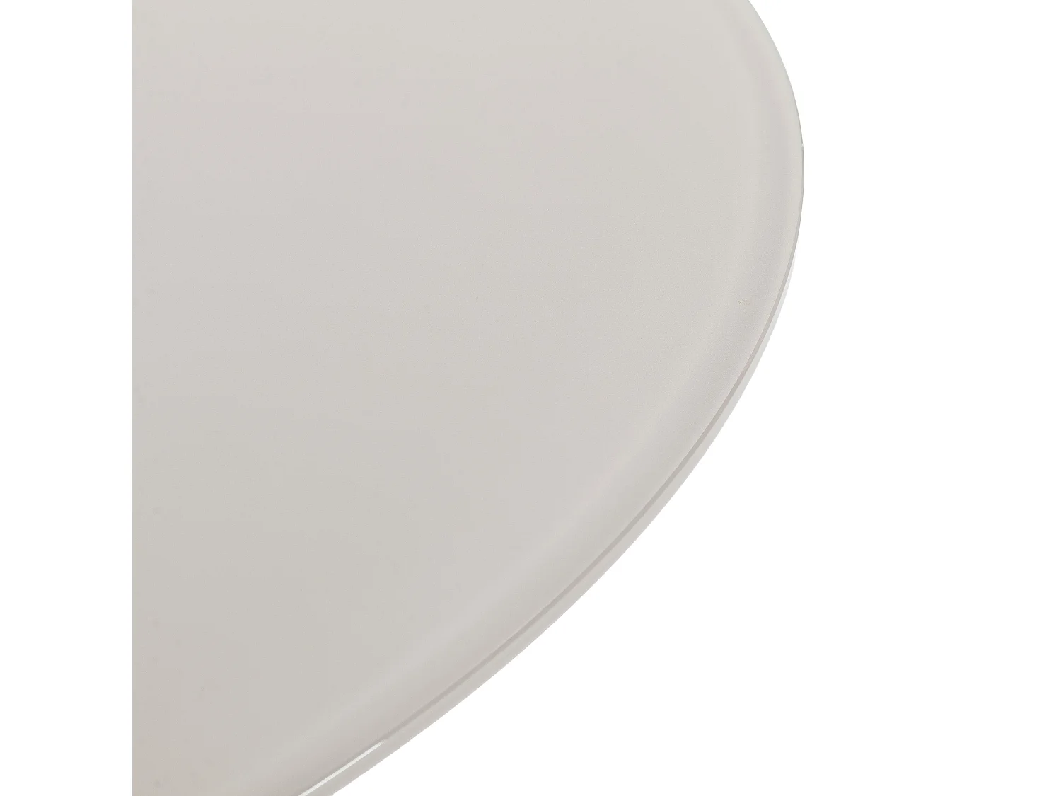 Table ronde pied en métal 120x75 cm