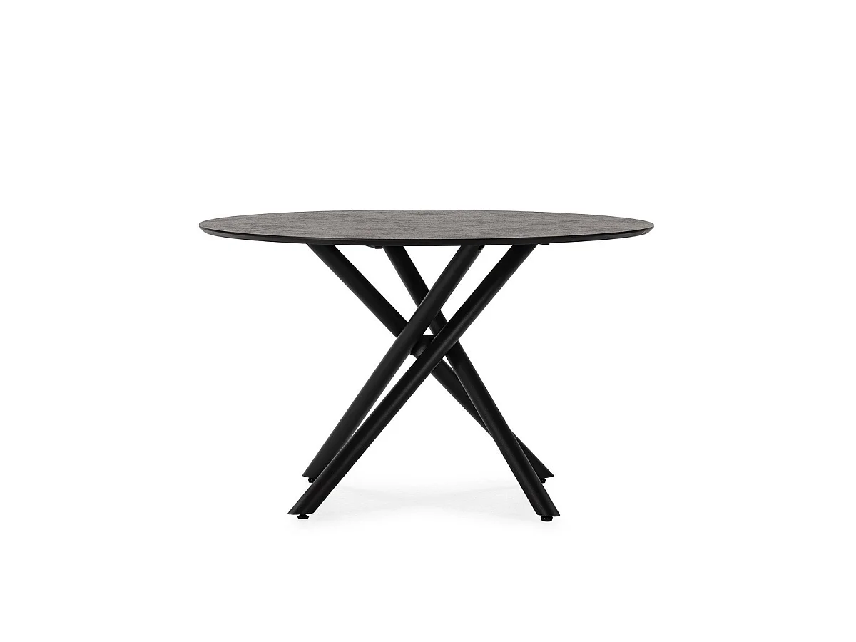 Eettafel Ronde met metalen poten Ø120 cm - MAYA