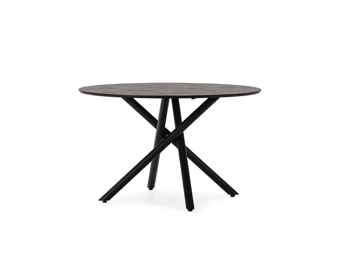 Eettafel Ronde met metalen poten Ø120 cm - MAYA