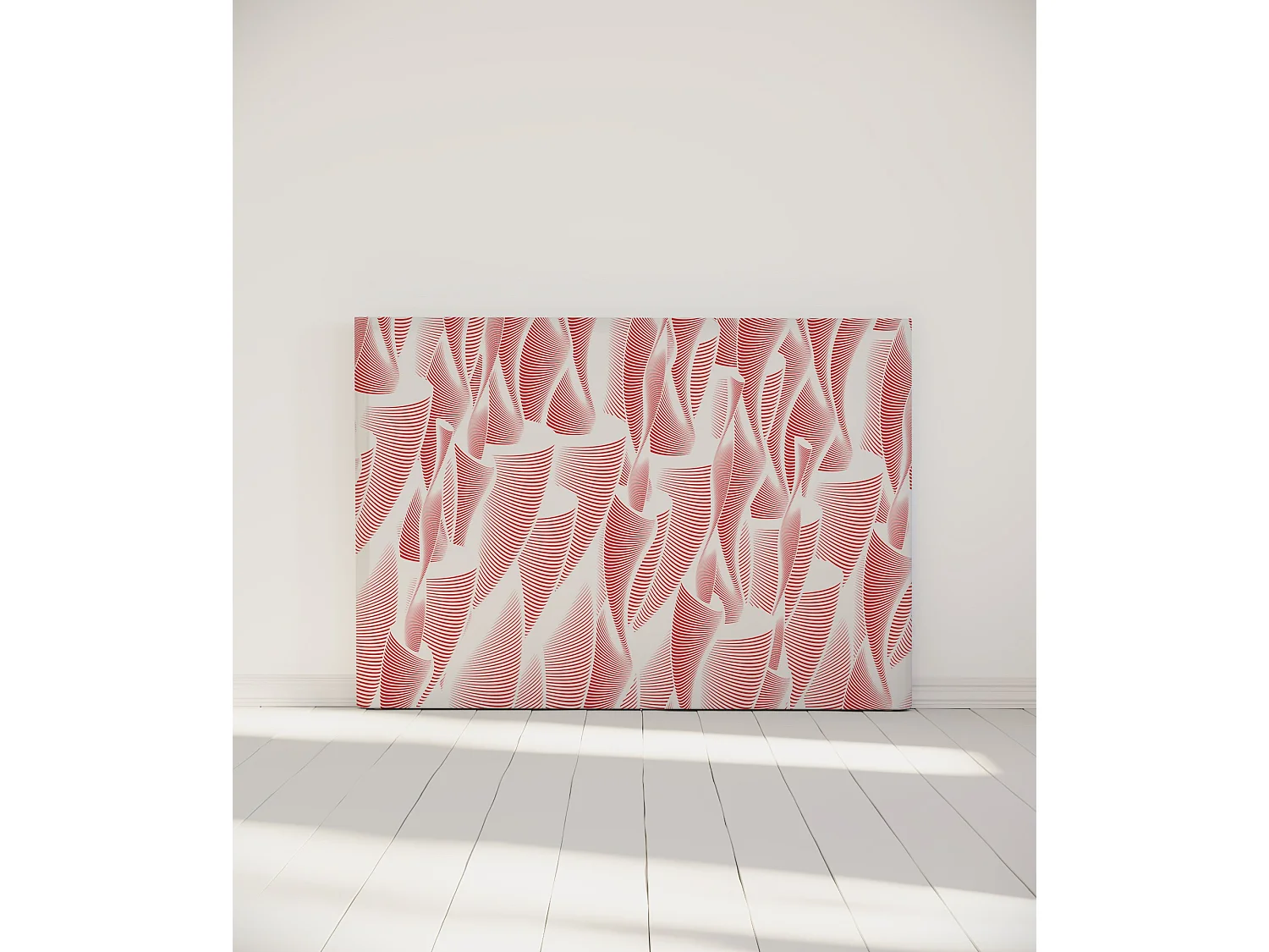 BELLECOUR LITERIE | Tête de lit déhoussable FALAISE 160x110 cm | Coloris Rouge