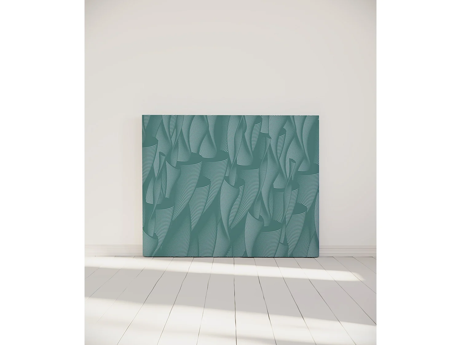 BELLECOUR LITERIE | Tête de lit déhoussable FALAISE 140x110 cm | Coloris Vert