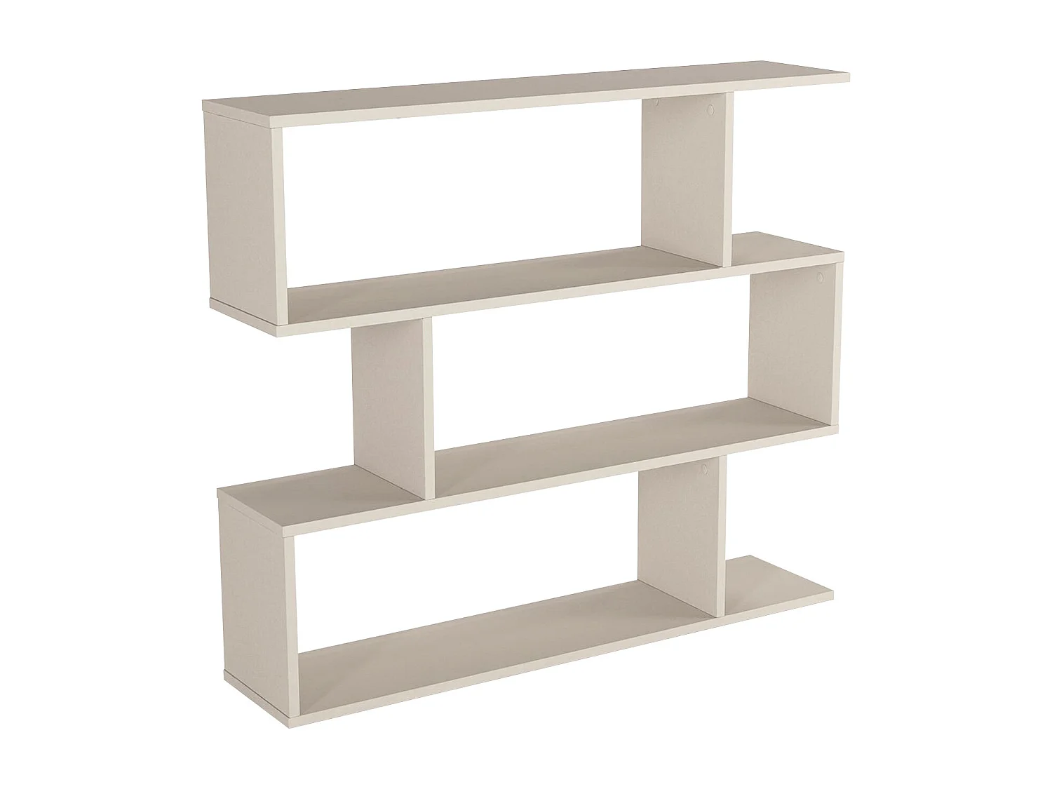 Etagère avec 3 niches - Beige - TOMINI