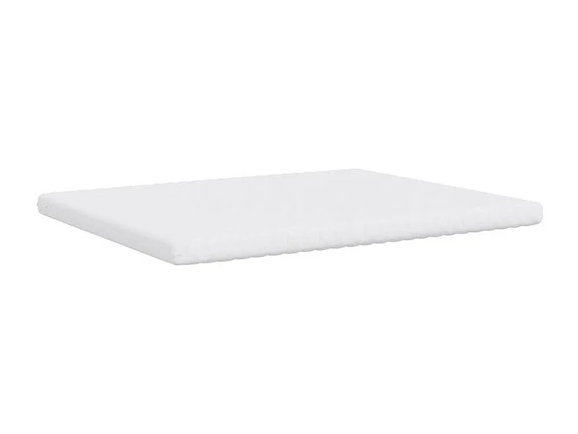Matelas en mousse blanc 160x210 7 zones dureté 20 ILD