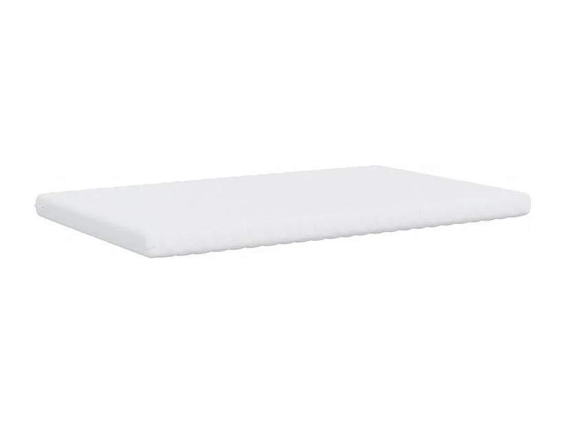 Matelas en mousse blanc 140x210 7 zones dureté 20 ILD