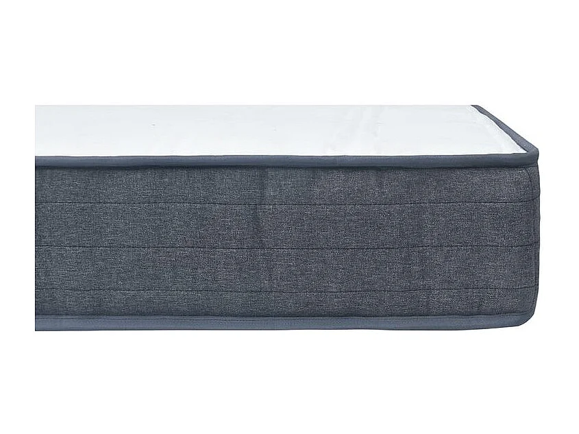 Matelas de sommier à lattes 190x140x20 tissu
