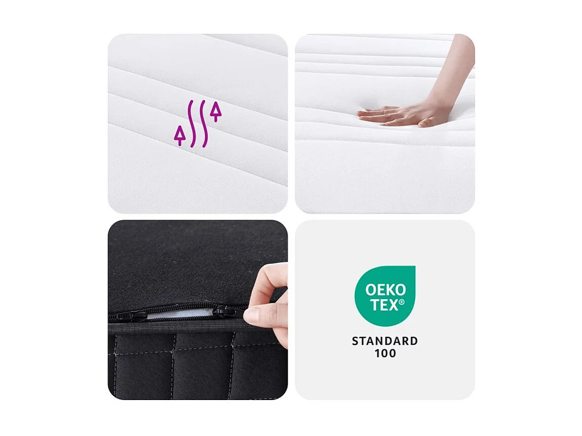 Matelas à ressorts Bonnell pour enfants moyen 80x160