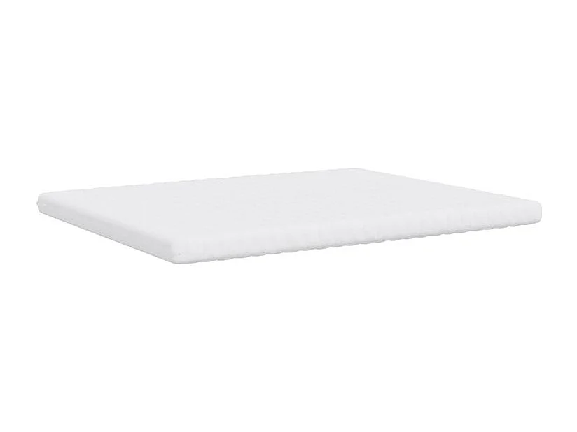 Matelas en mousse blanc 180x220 7 zones dureté 20 ILD