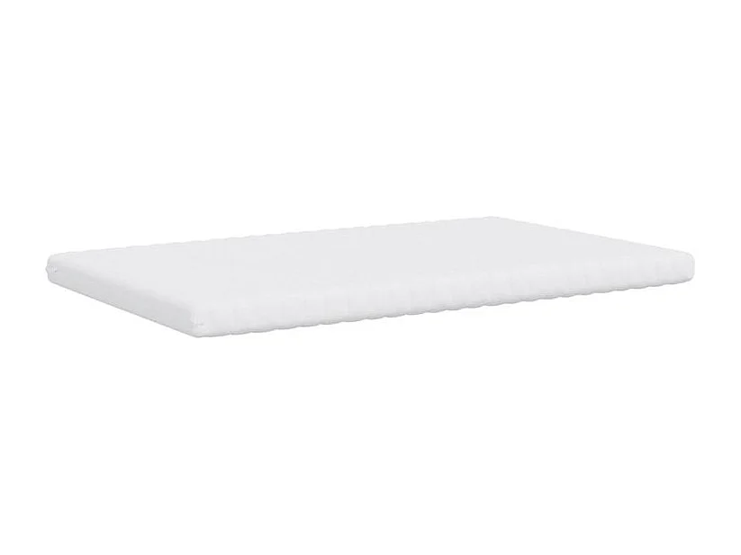 Matelas en mousse blanc 120x220 7 zones dureté 20 ILD