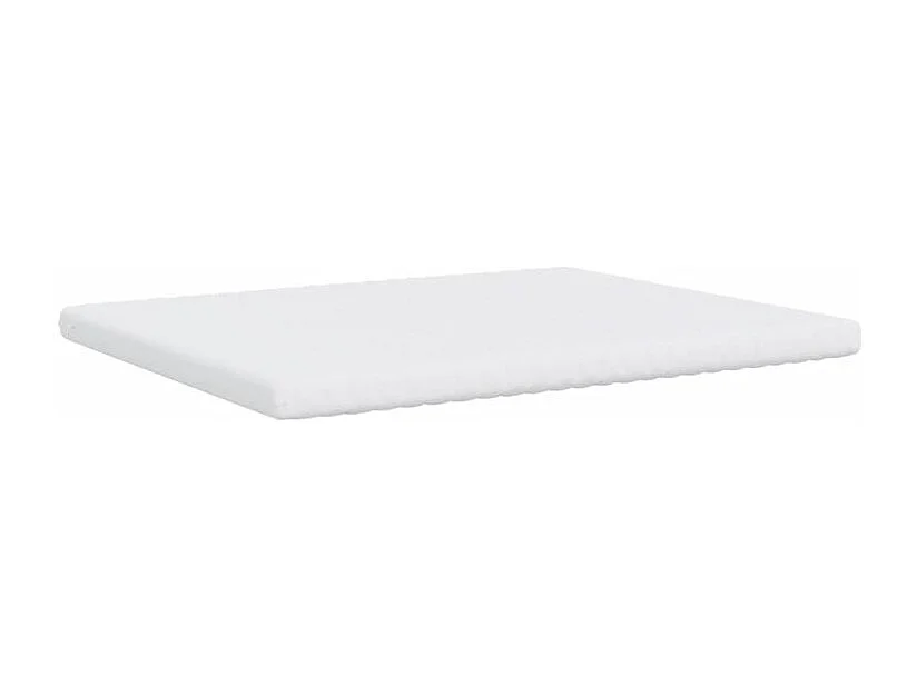 Matelas en mousse blanc 180x210 7 zones dureté 20 ILD