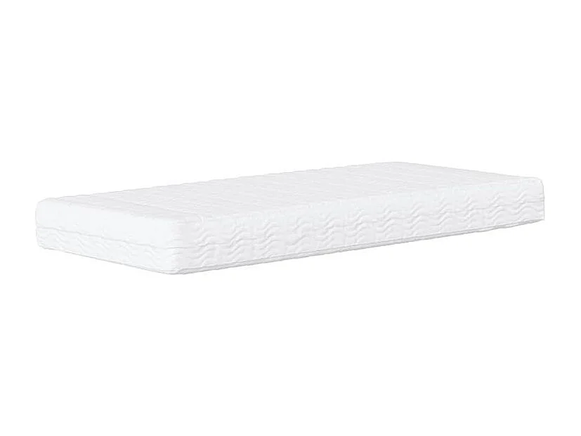 Matelas en mousse blanc 80x220 dureté H2 H3