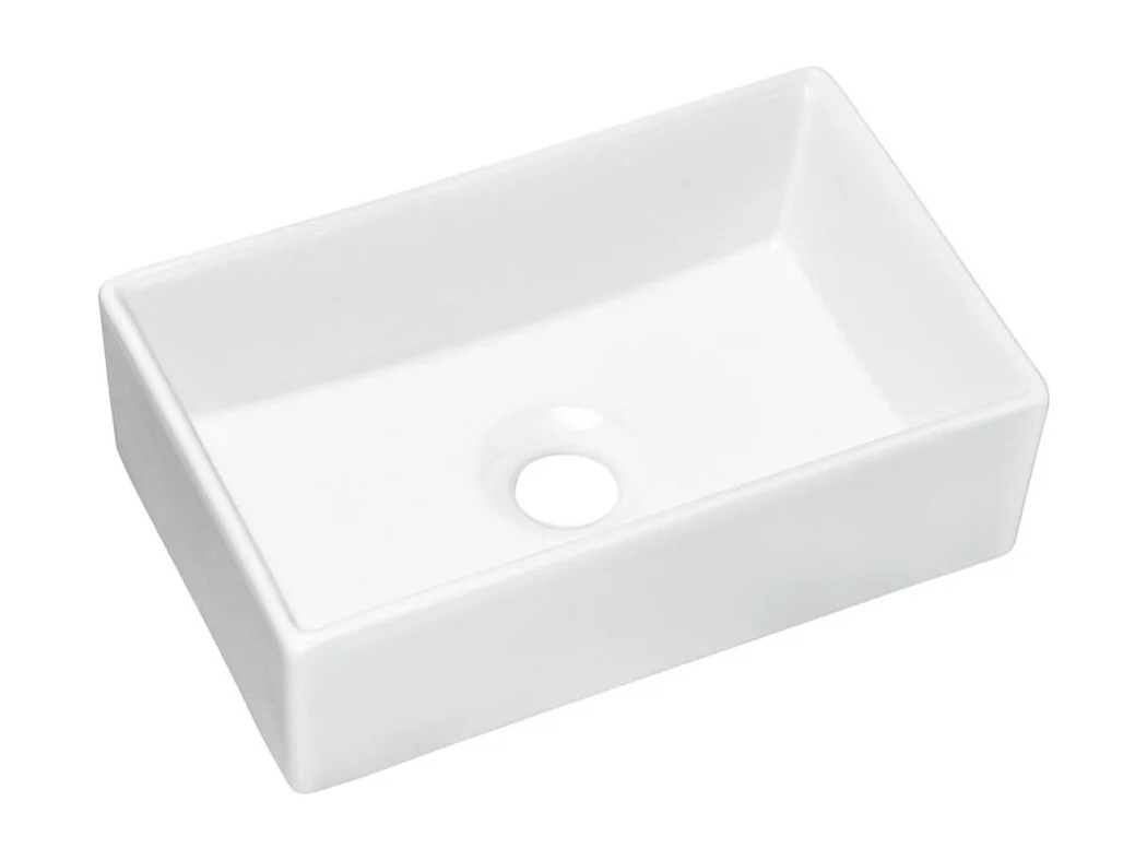 Conjunto VANO roble claro 80cm: mueble bajo lavabo con cajones + encimera para lavabo + lavabo rectangular de sobreponer + columna