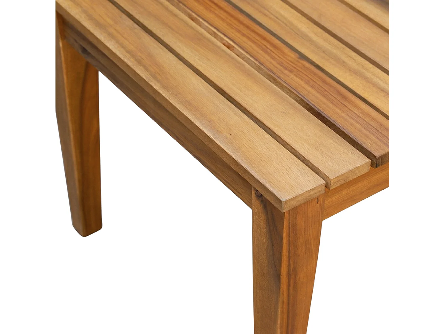 Salon de jardin 5 places en acacia SAPA