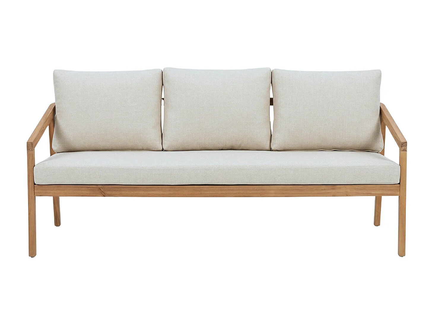 Salon de jardin 5 places en acacia SAPA