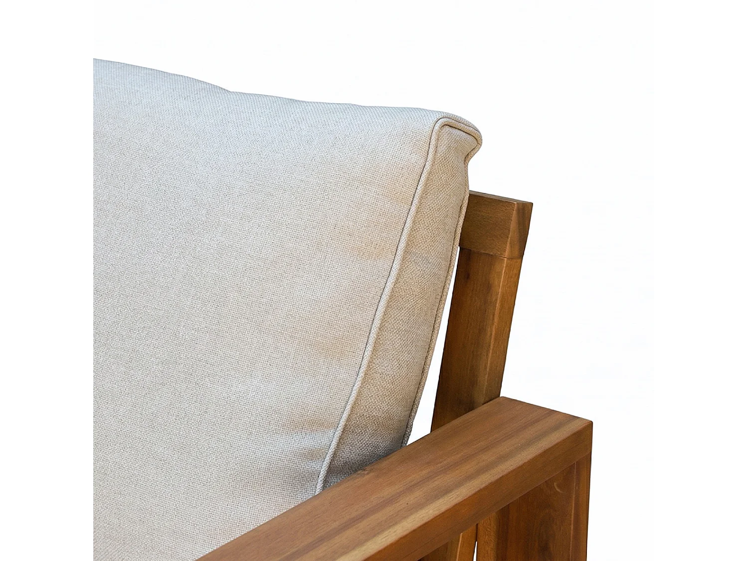 Salon de jardin 5 places en acacia SURIN