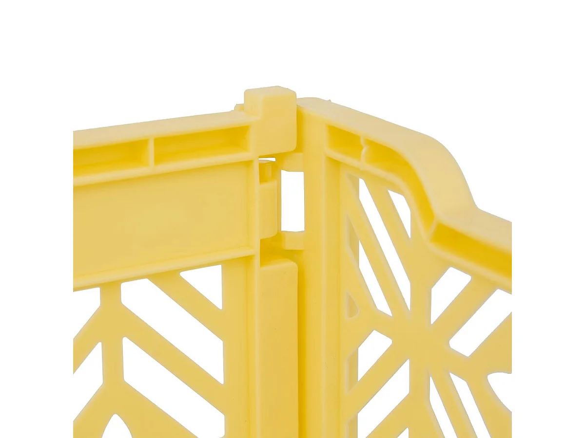 Cagette Pliante Empilable "Arry" 40cm Jaune