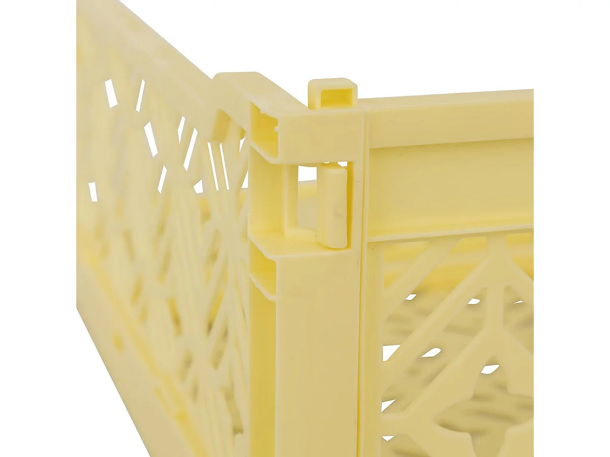 Cagette Pliante Empilable "Arry" 40cm Jaune