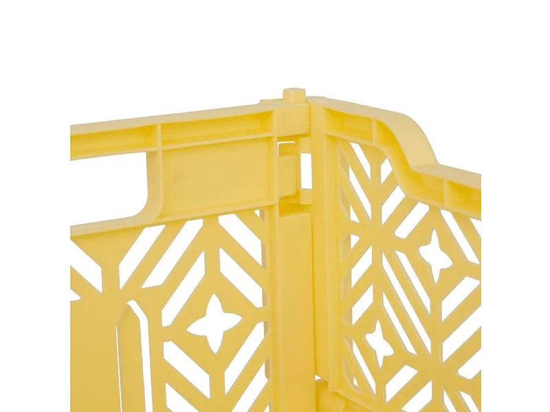 Cagette Pliante Empilable "Arry" 40cm Jaune