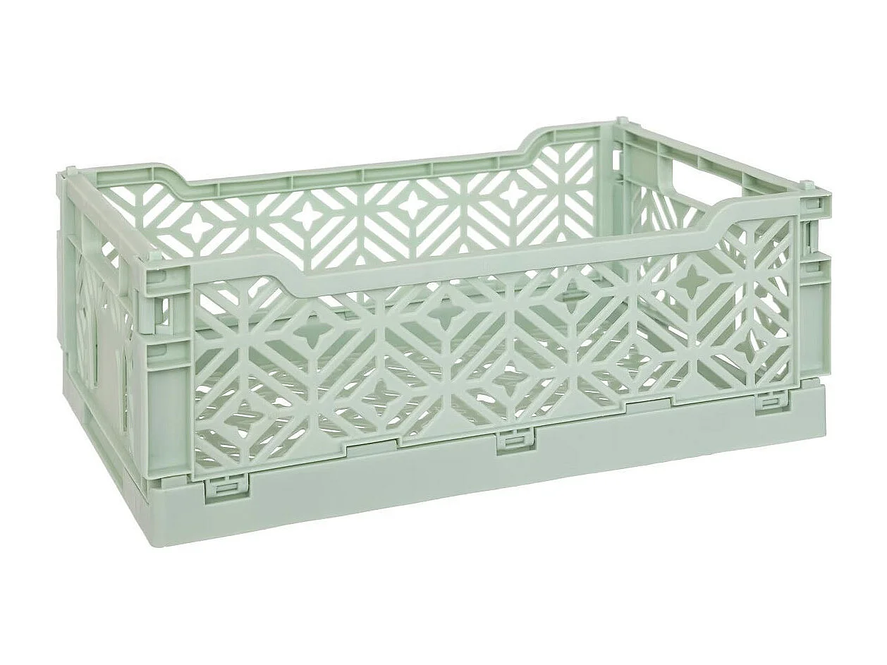 Cagette Pliante Empilable "Arry" 31cm Vert