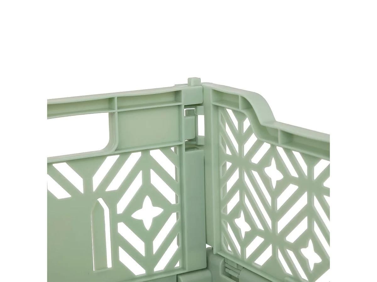 Cagette Pliante Empilable "Arry" 31cm Vert