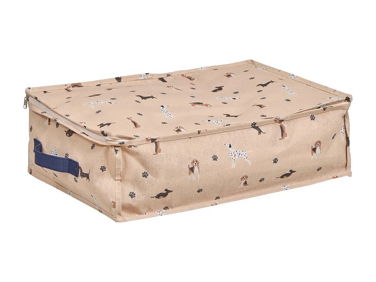 Lot de 2 Housses de Rangement Chien "Zippy" 60cm Multicolore