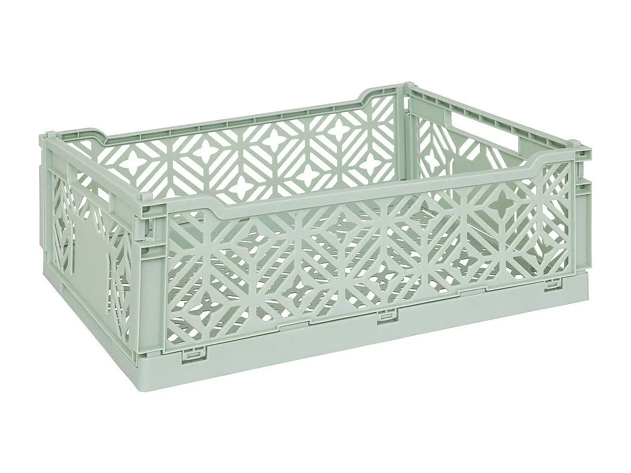 Cagette Pliante Empilable "Arry" 40cm Vert
