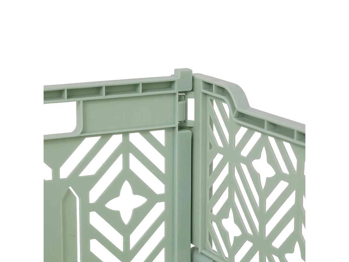 Cagette Pliante Empilable "Arry" 40cm Vert