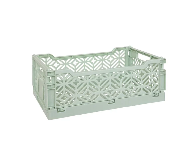 Cagette Pliante Empilable "Arry" 40cm Vert