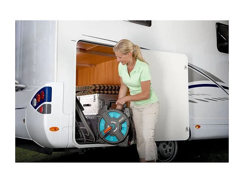 Dévidoir portable Classic 15 équipé tuyau 15 m x Ø 11 mm - Kit complet prêt à l'emploi (2662-20)