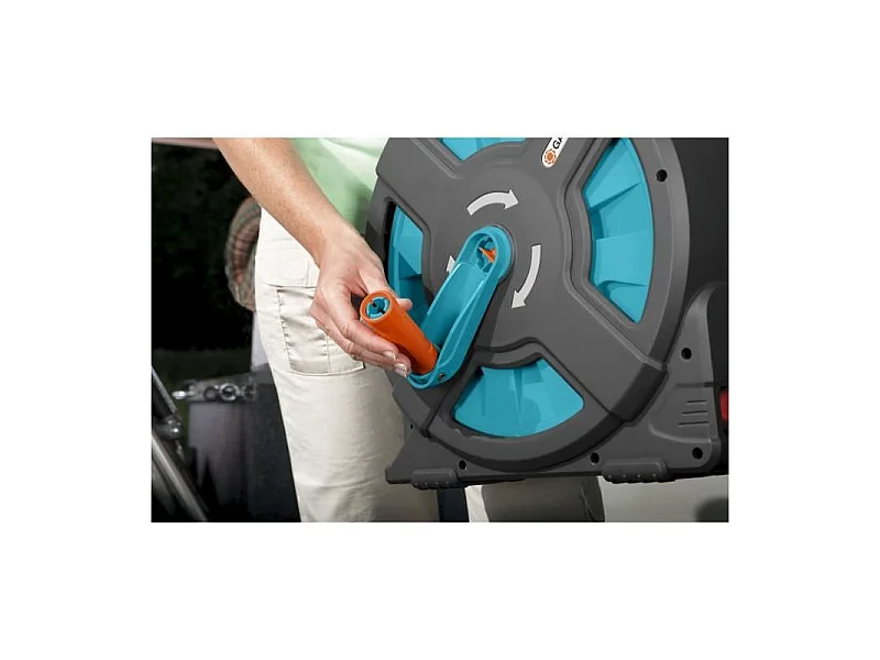 Dévidoir portable Classic 15 équipé tuyau 15 m x Ø 11 mm - Kit complet prêt à l'emploi (2662-20)